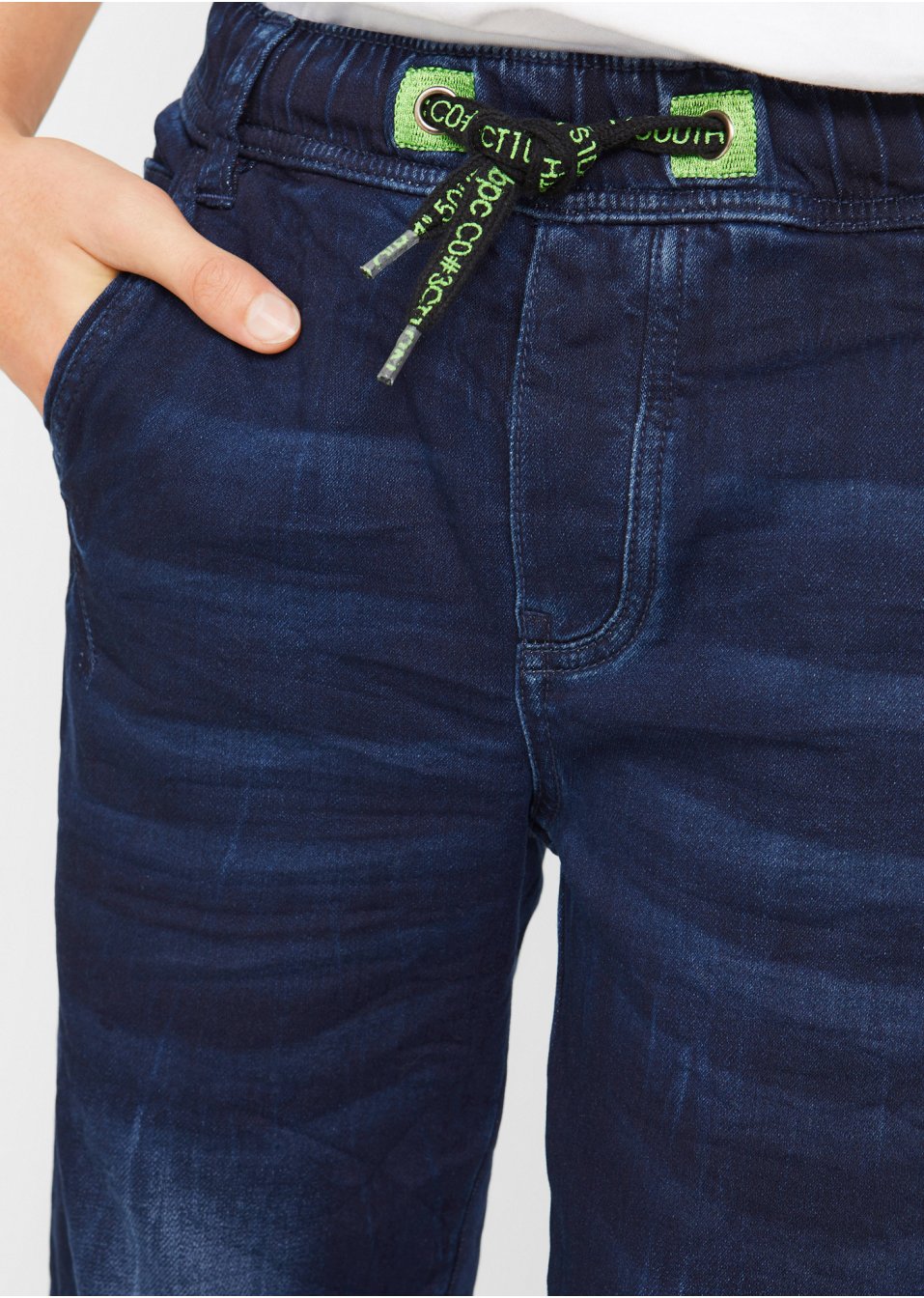Jean-jogging garçon à taille élastique