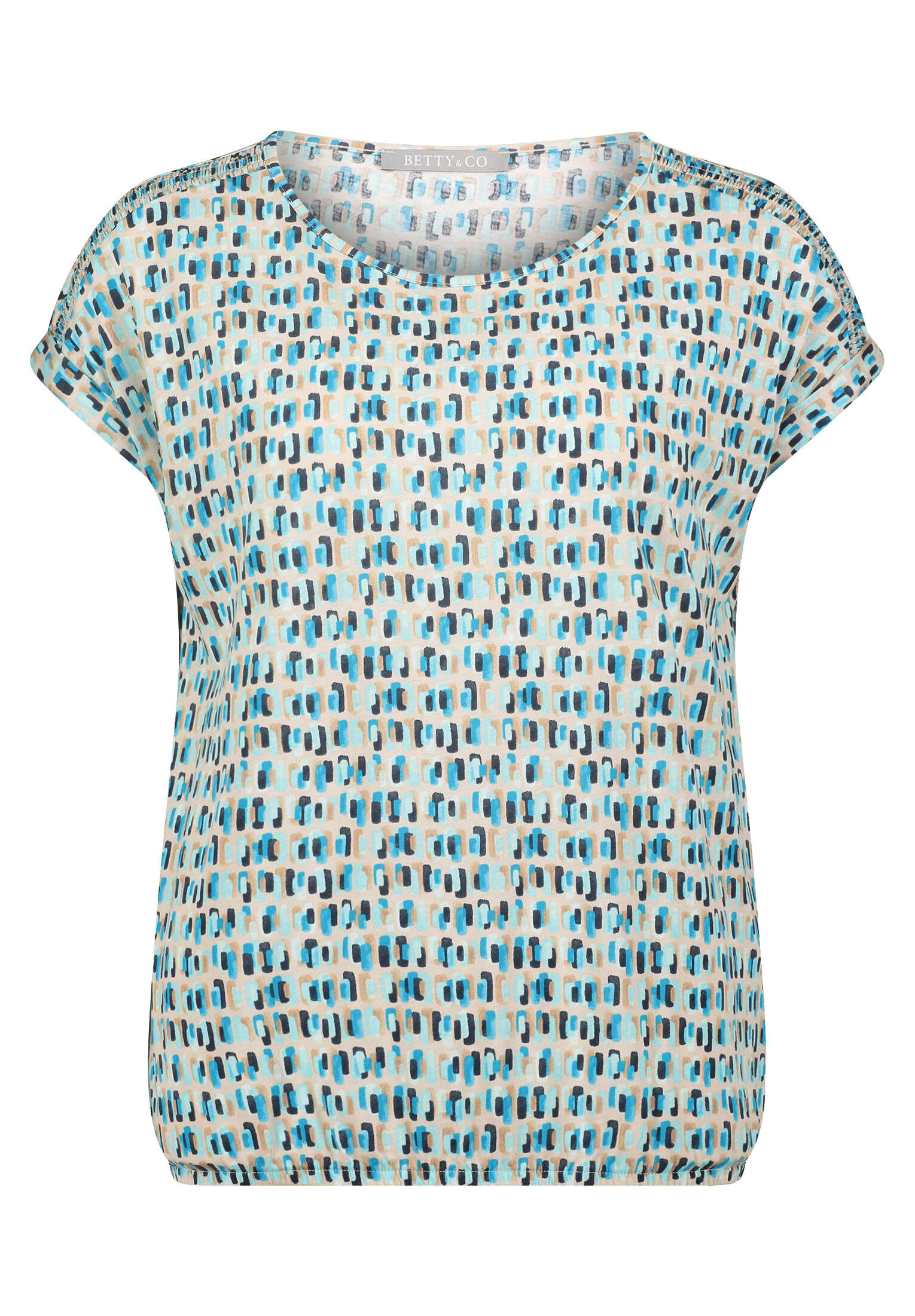 Betty & Co| Damen Casual-Shirt mit Tunnelzug
