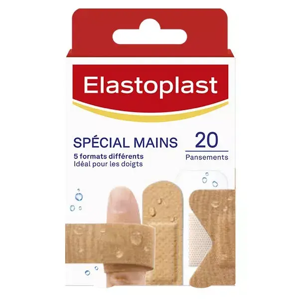 Curativo especial para mãos Elastoplast Expert, 20 unidades