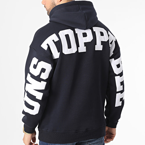 Sweat Capuche 8017 Bleu Marine