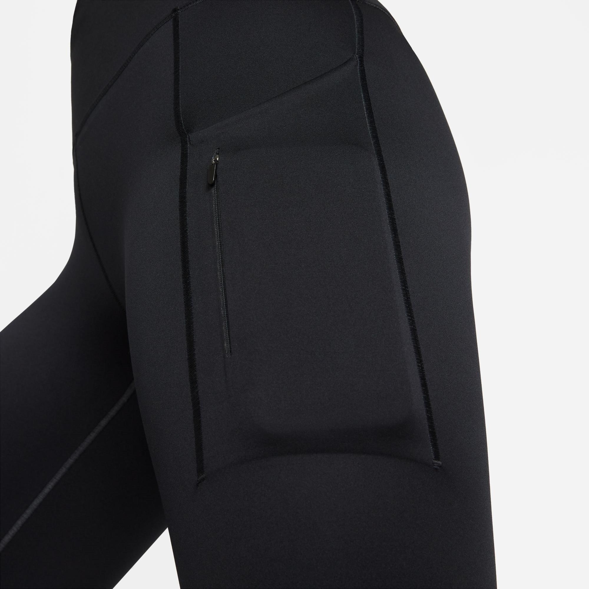 Nike Dri FIT Go Womens Firm Support Mid Rise 7 8 Leggings with Pockets
