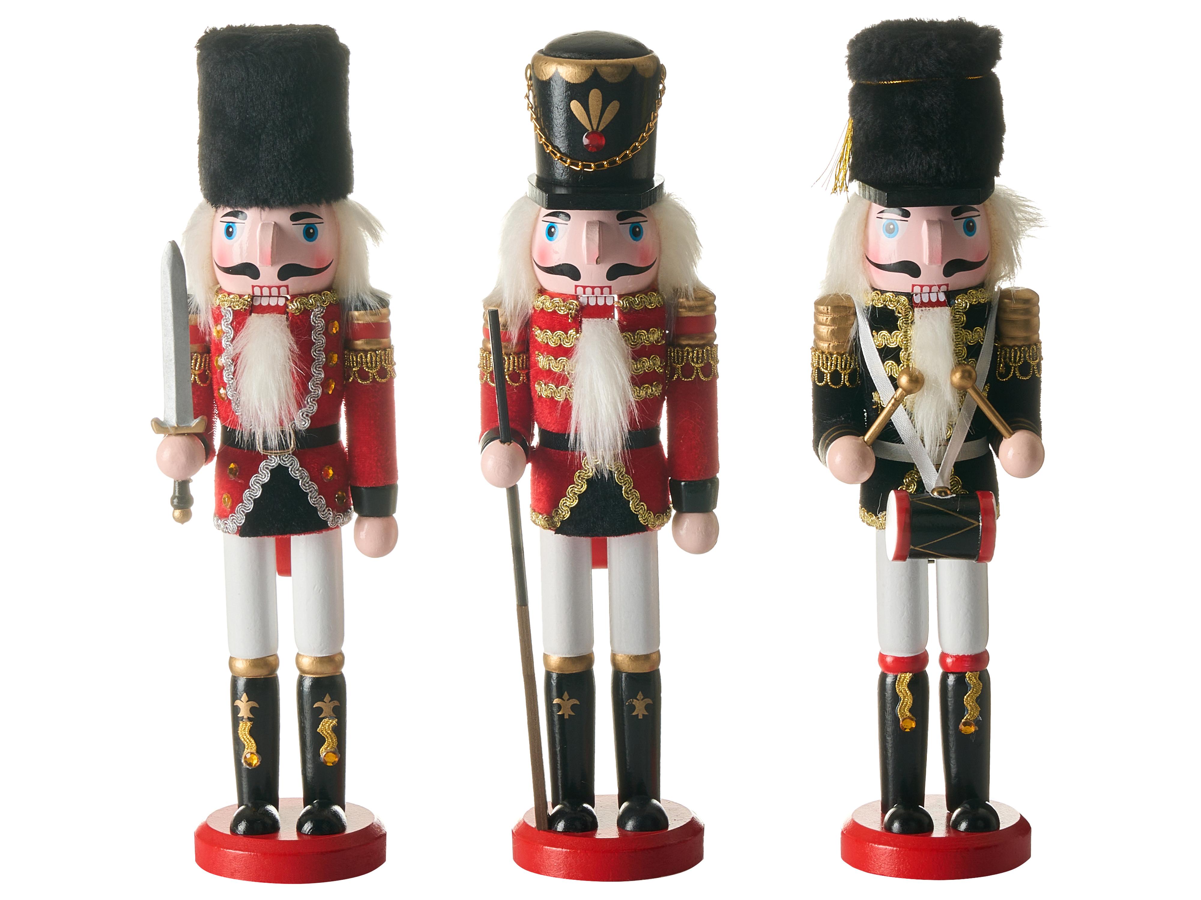 Figuur LAGAN Notenkraker 30 cm Rood