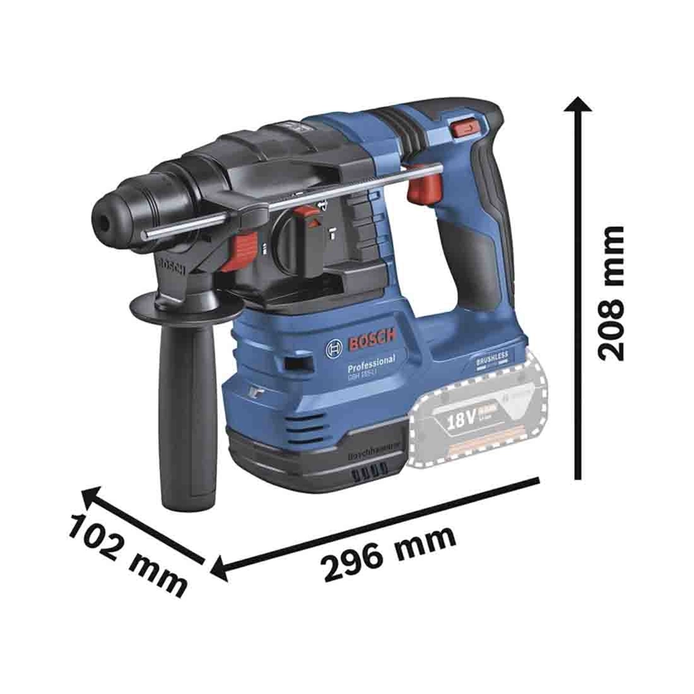 Bosch 7 Tool Kit GSB+GDX+GWS+GST+GBH+GSA+GDR