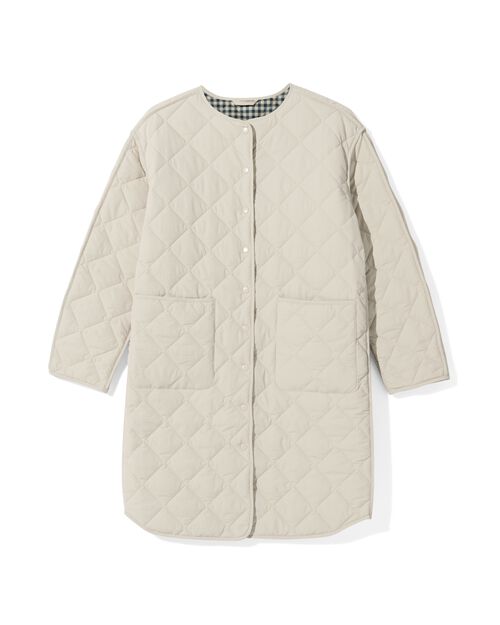 veste réversible Ezra matelassée pour femmes sable