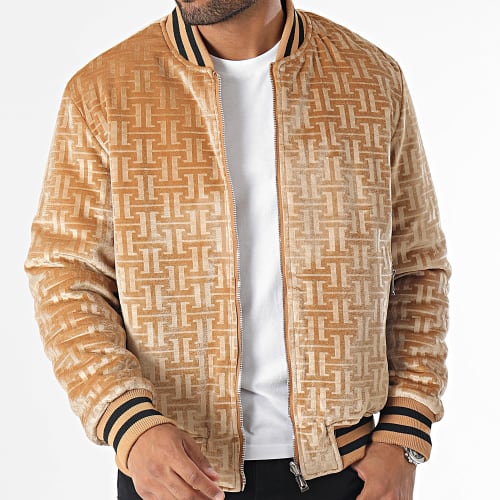 Veste Bomber Camel Réversible
