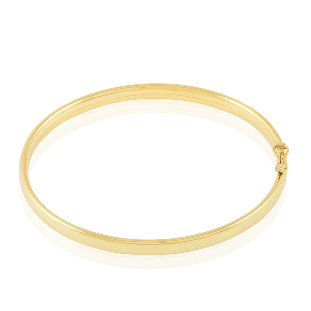 Bracelet Jonc Cynthia Fil Flexible Or Jaune
