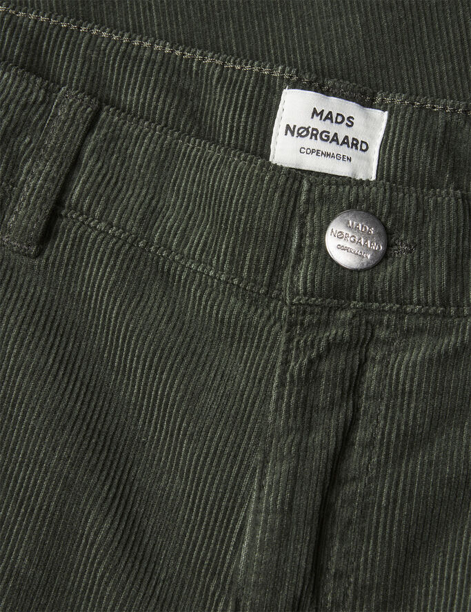 Mads Nørgaard - Copenhagen Mini Cord Pilao Pants Grøn