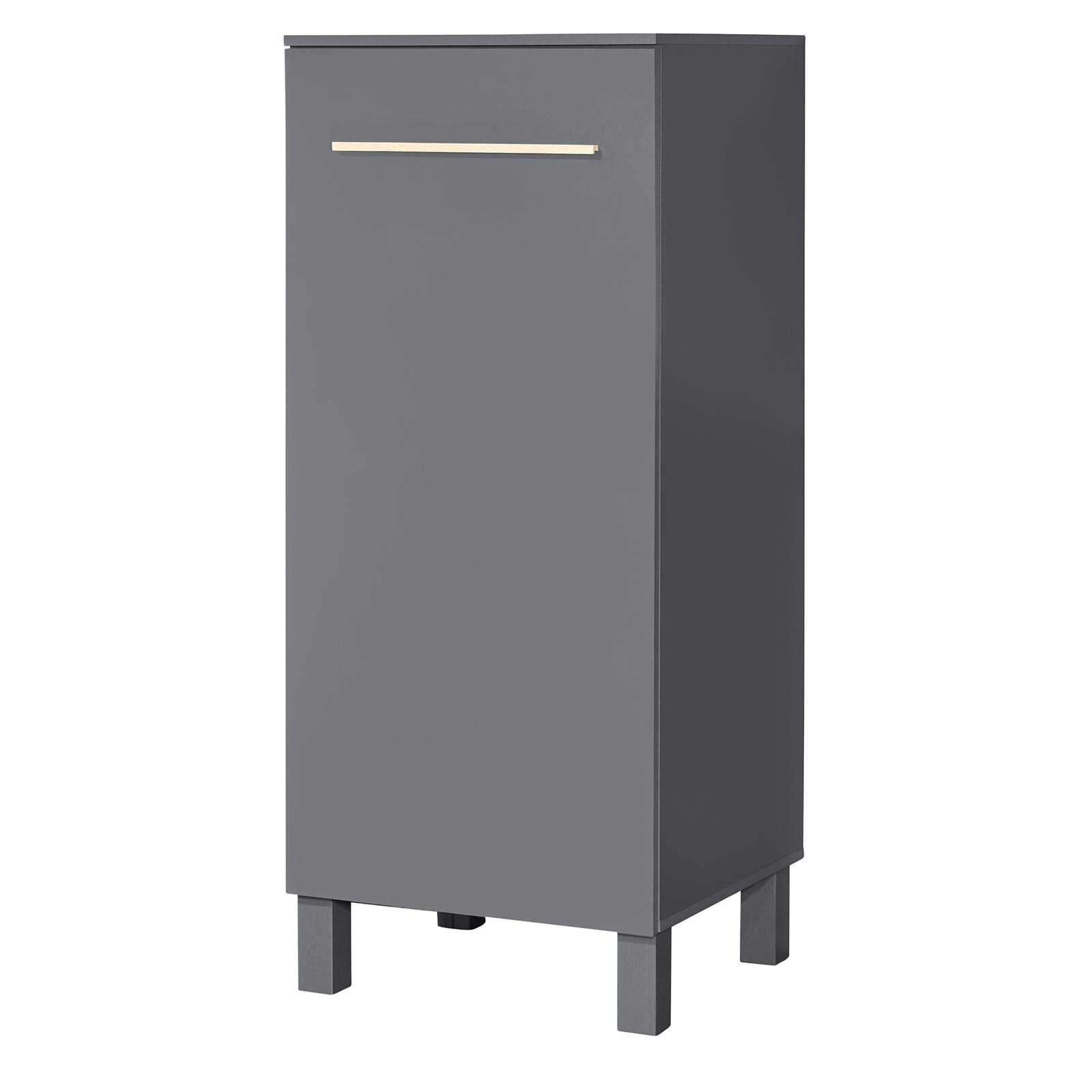 Kühlschrank-Umbau - anthrazit - Sonoma Eiche - 60 cm