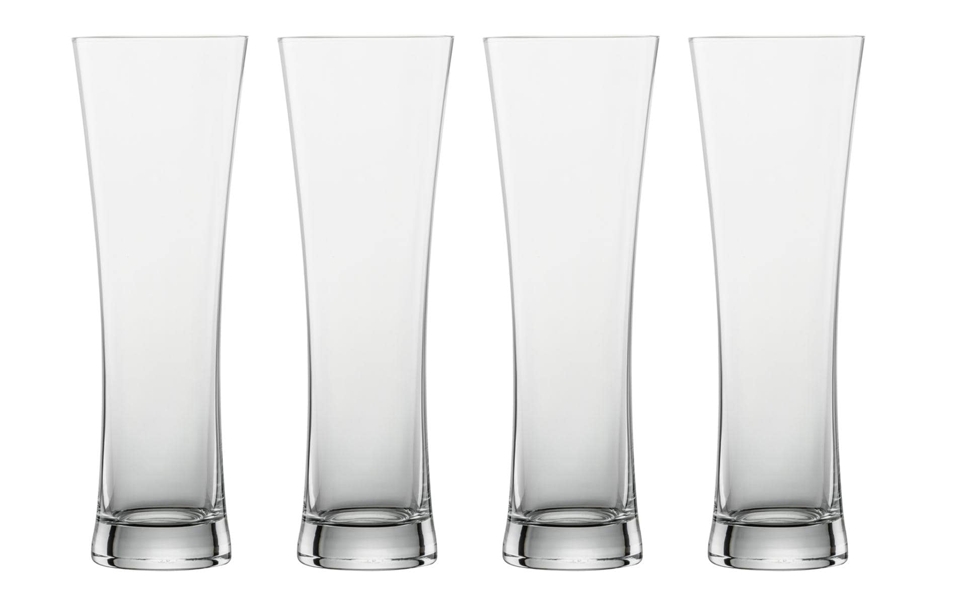 Bierglas Basic 300 ml, 4 Stück, TransparentWeizenbierglas