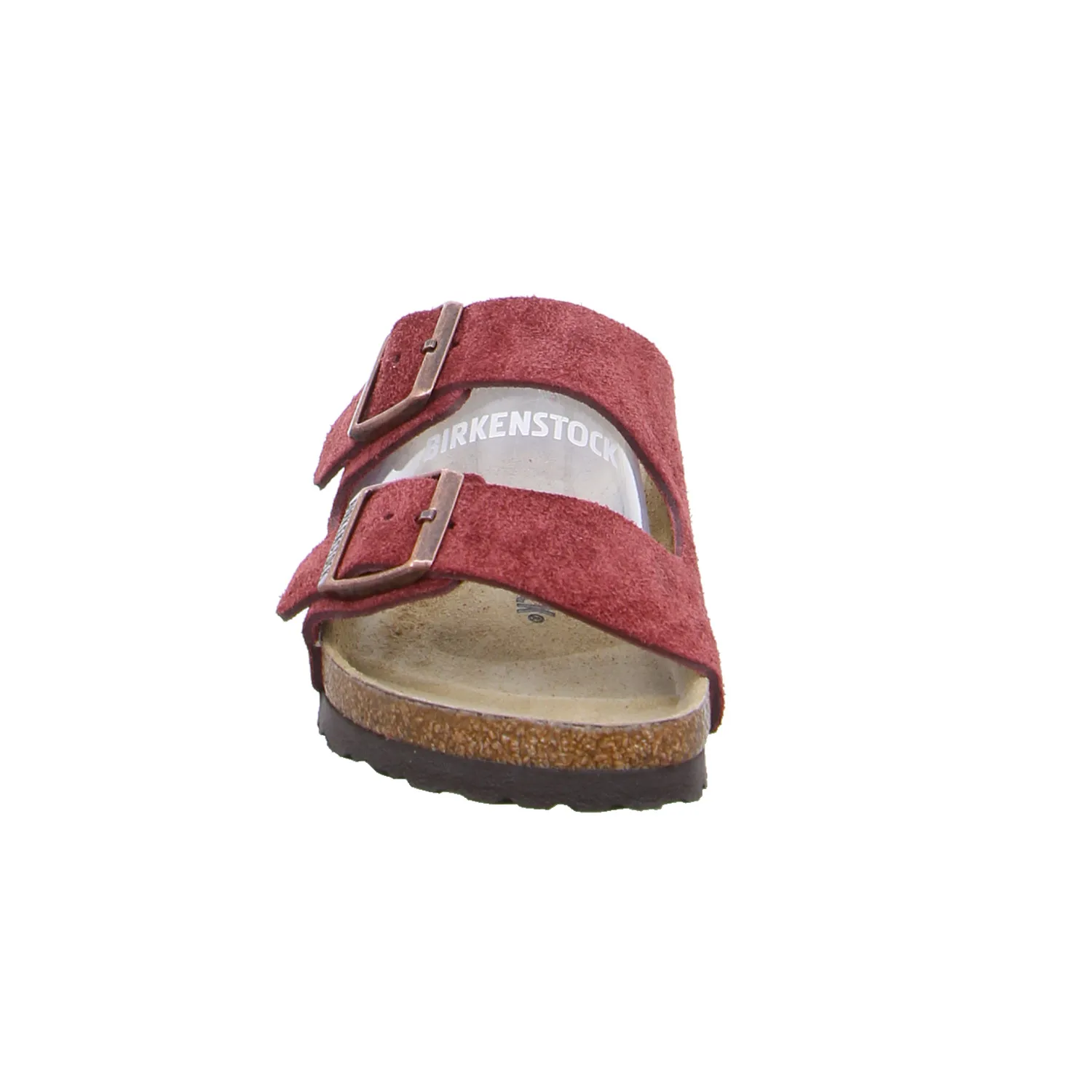 BIRKENSTOCK Bio-Fussbett Bordeau Leder
