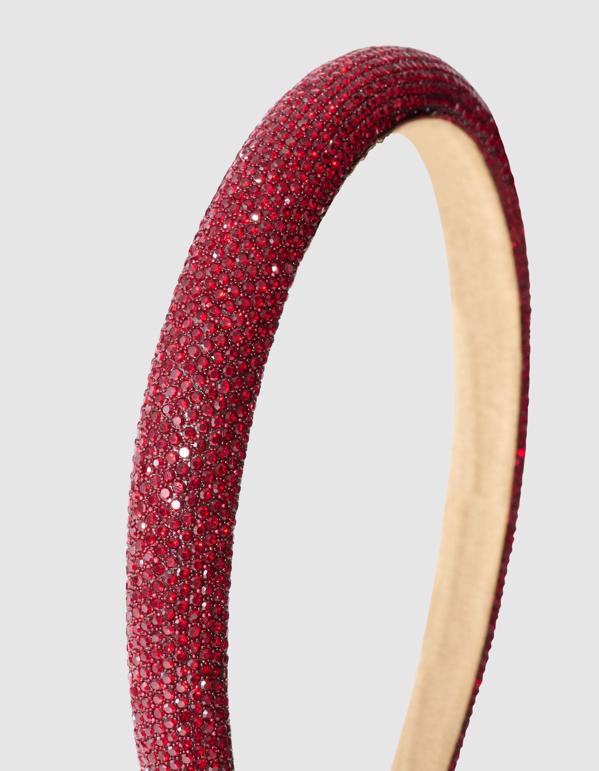 Strass Haarband Rood