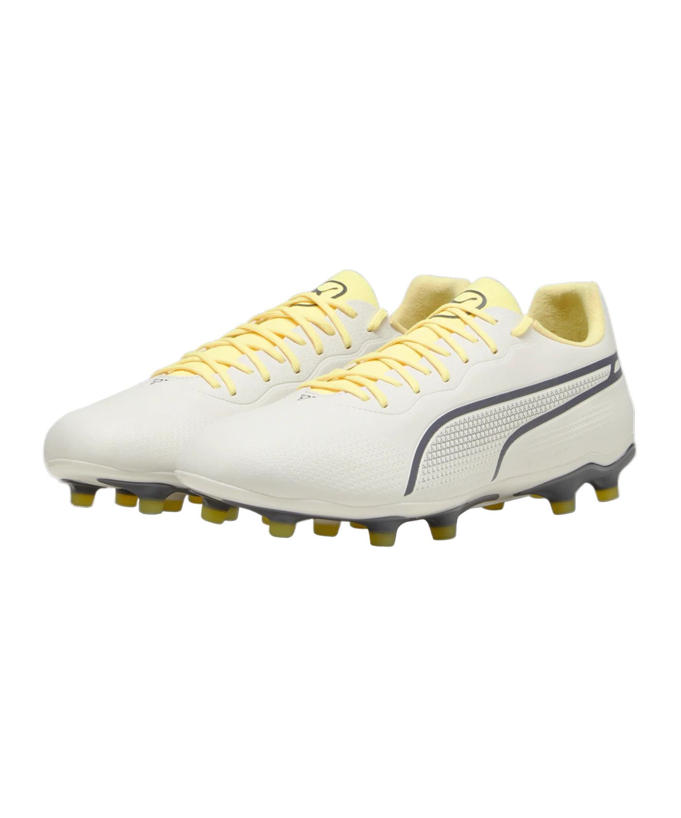 PUMA KING Pro FG/AG Voltage Weiss Grau Gelb F03