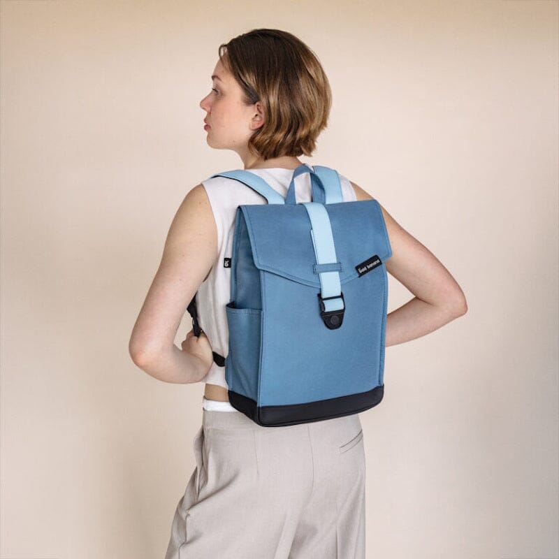 Bold Banana Envelope Backpack Blue Breeze