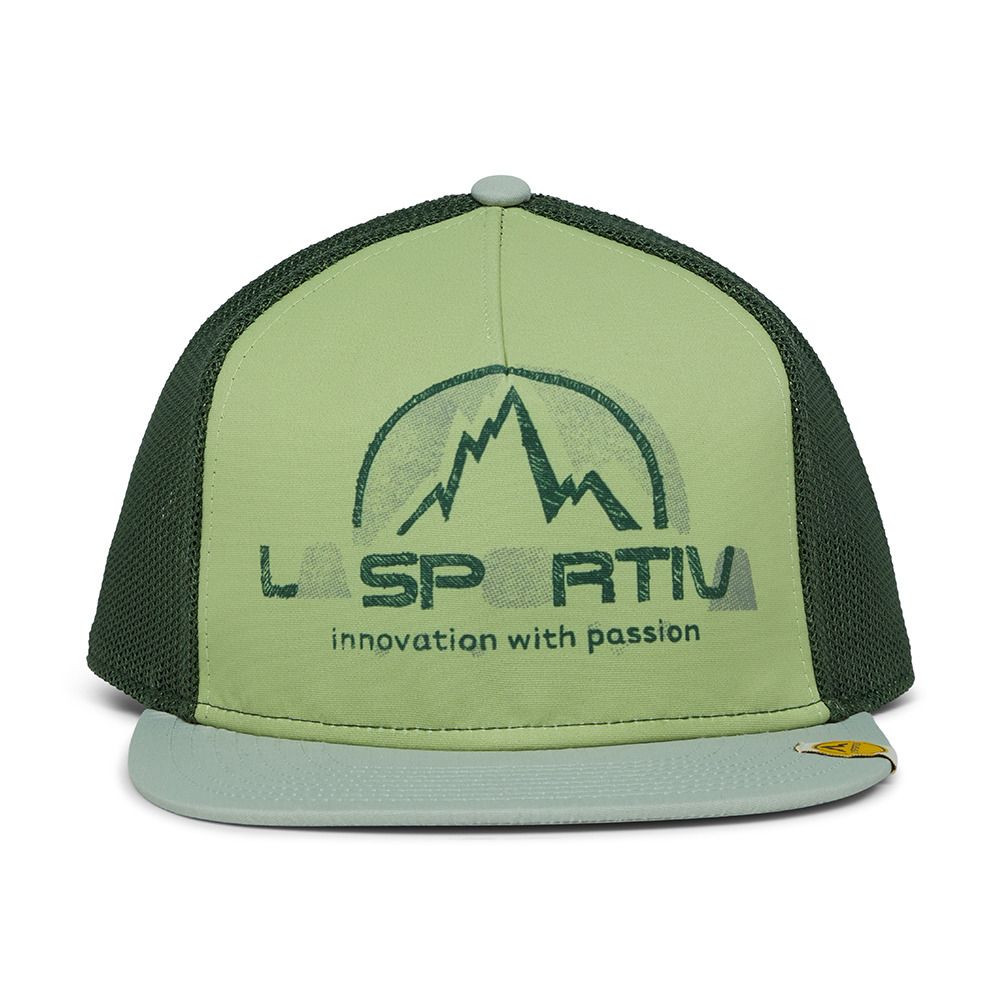 La Sportiva LS TRUCKER - Casquette green banana/tea