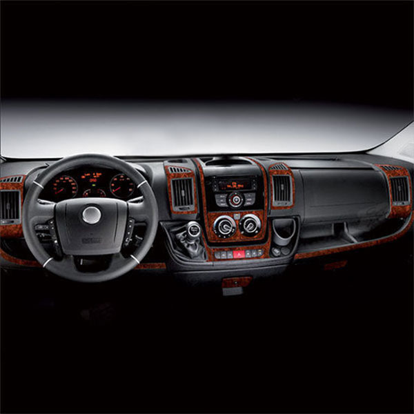 Kit décoration tableau de bord Bois Ducato X250 23 pièces