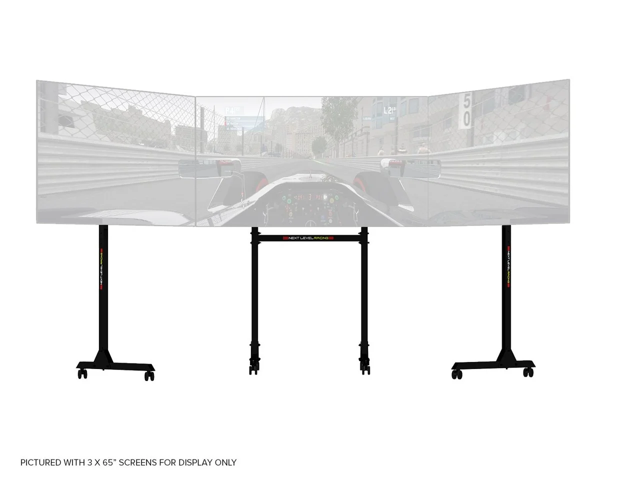 Next Level Racing - Free Standing Triple Monitor Stand