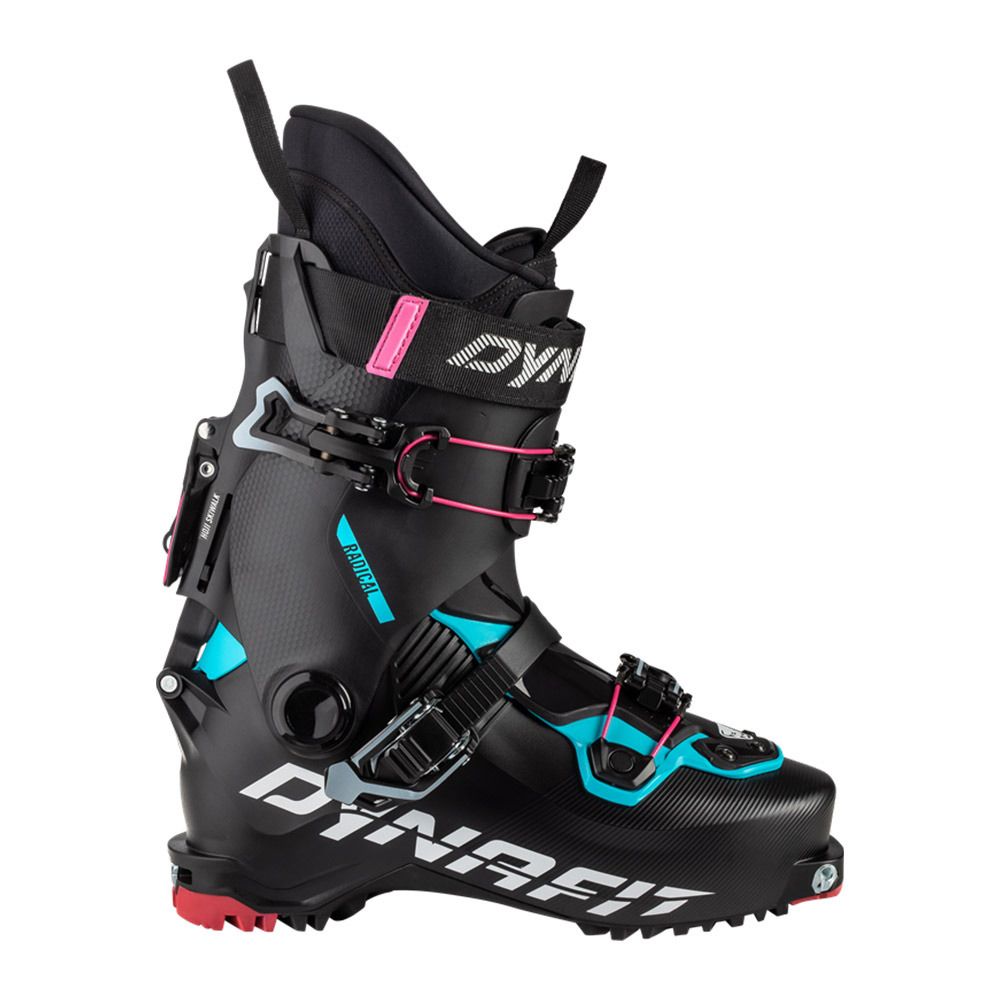 Dynafit RADICAL W - Chaussures ski randonné Femme black/flamingo
