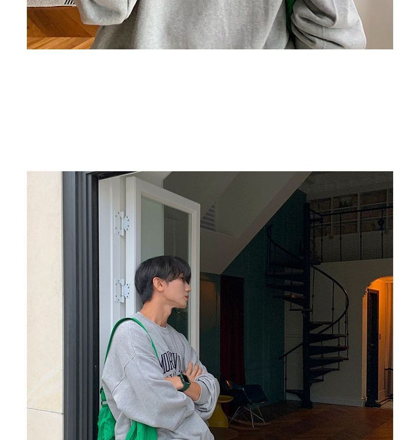 MRCYC - Sweatshirt met ronde hals en letters