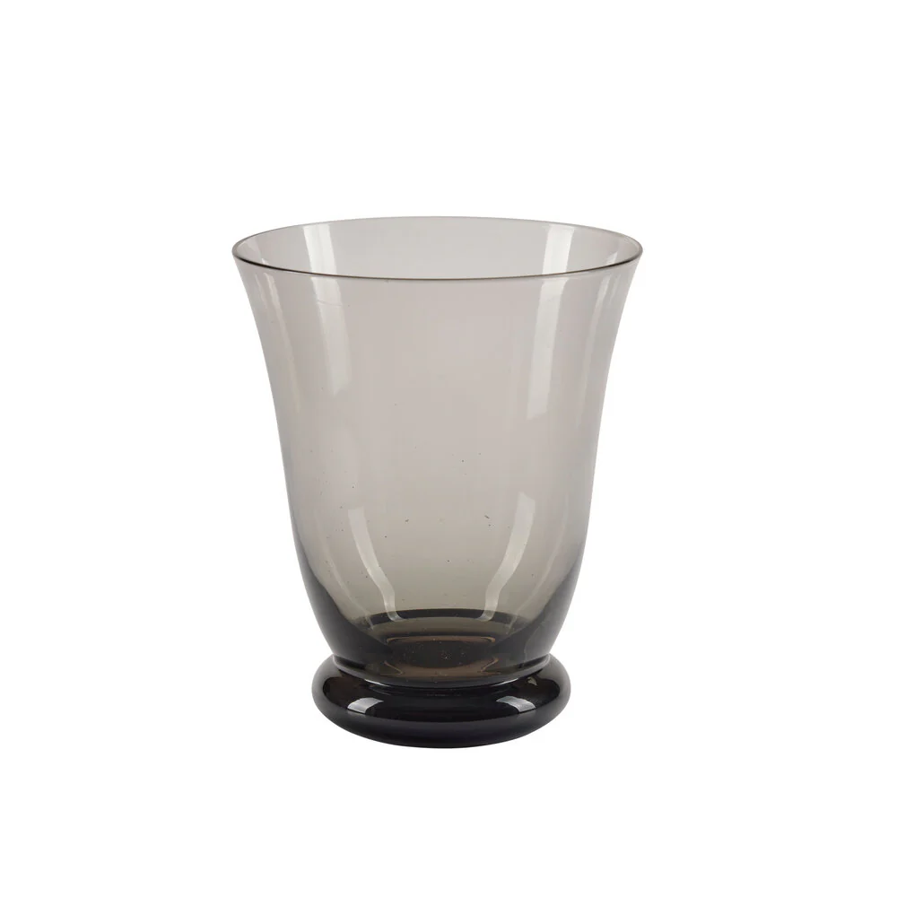 Bahne Interior  Glas m. fod, grå - H11 cm