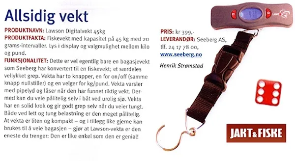 Lawson Lawson Digital Vekt 45 Kg Meget Nøyaktig Og Best I Test!