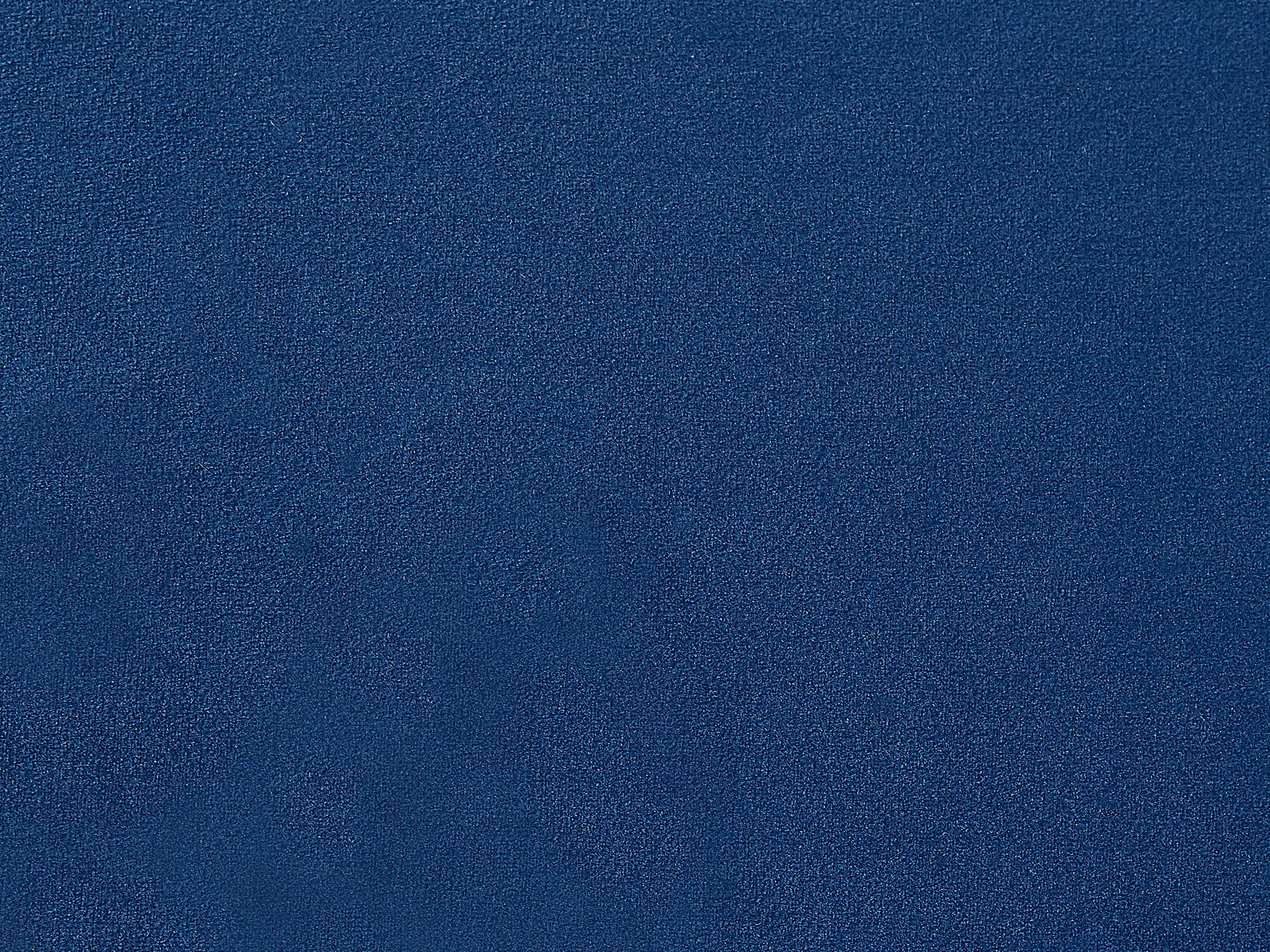 Hoes voor fauteuil BERNES Fluweel Marineblauw