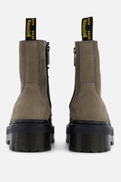 Dr. Martens Jadon Veterboots grijs Nubuck