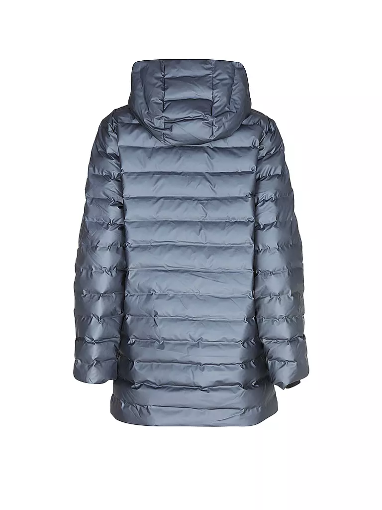 RAINS Steppjacke LOHJA LONG PUFFER JACKET  grau