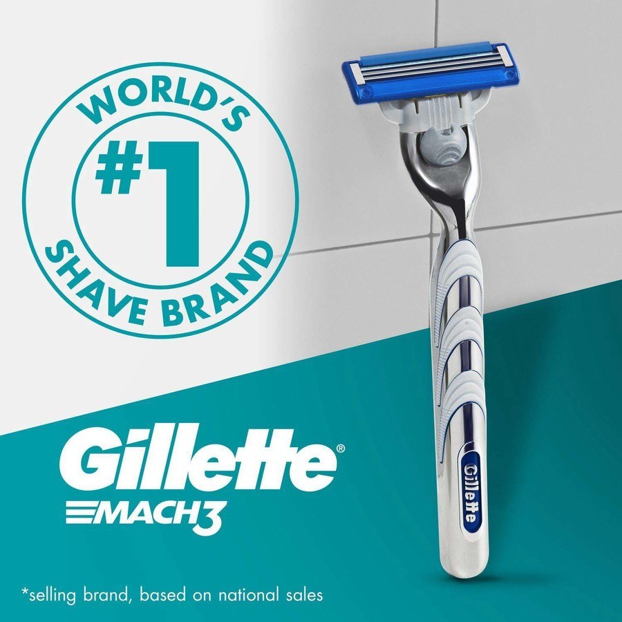 Gillette Mach3 Turbo Men's Razor 2 Blades