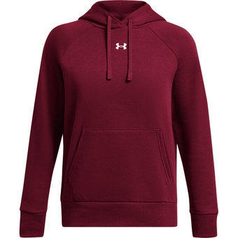 Under Armour Rival   Fleece Hoodie Cardinal Damen