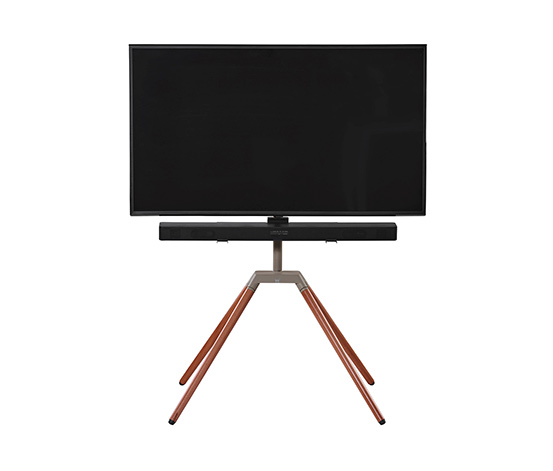ONE FOR ALL Universal-TV-Ständer »Quadpod WM7475«, Walnut und Gun-Metal 32