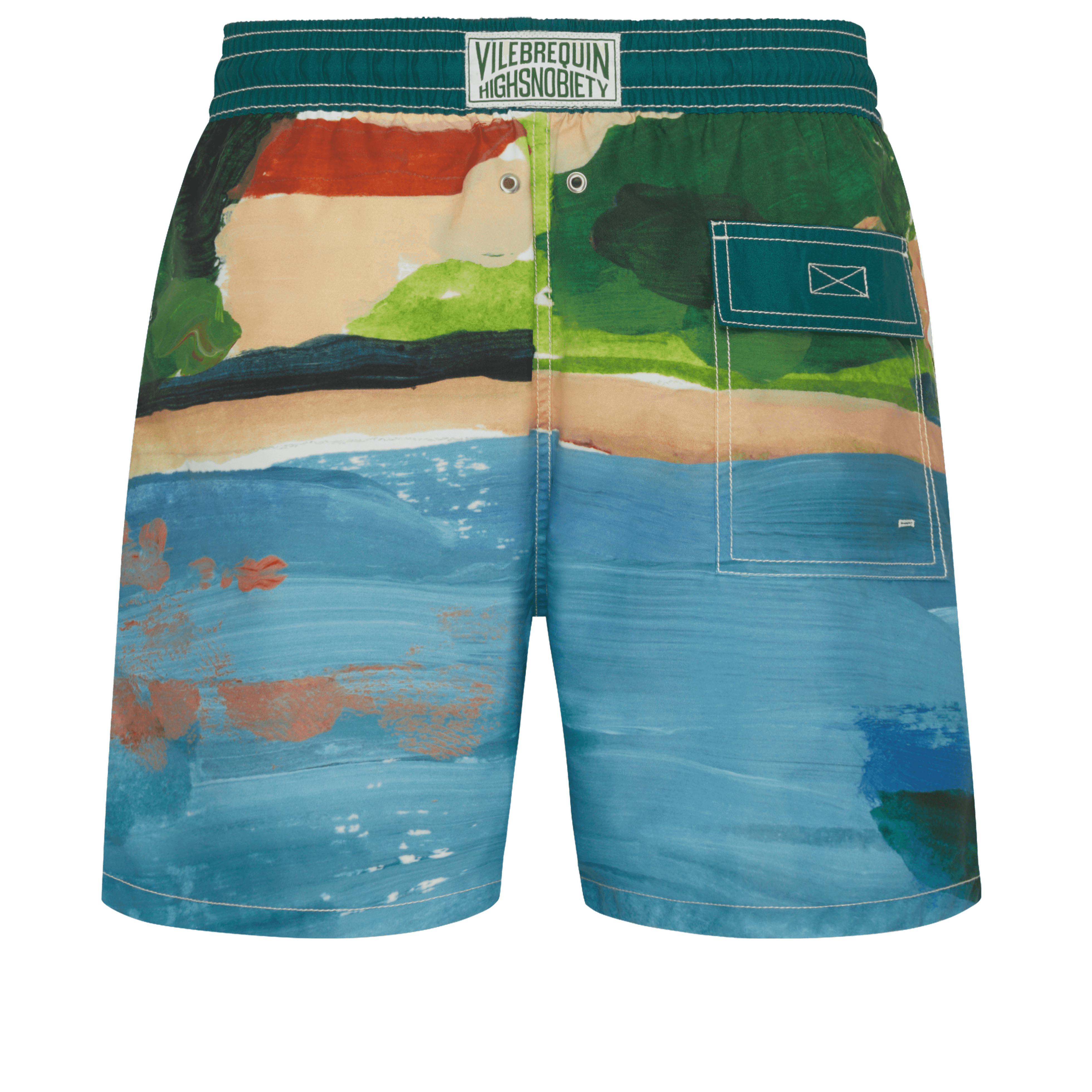Maillot de bain homme 360 Landscape - Vilebrequin x Highsnobiety | Site Vilebrequin | MOOZ3B51