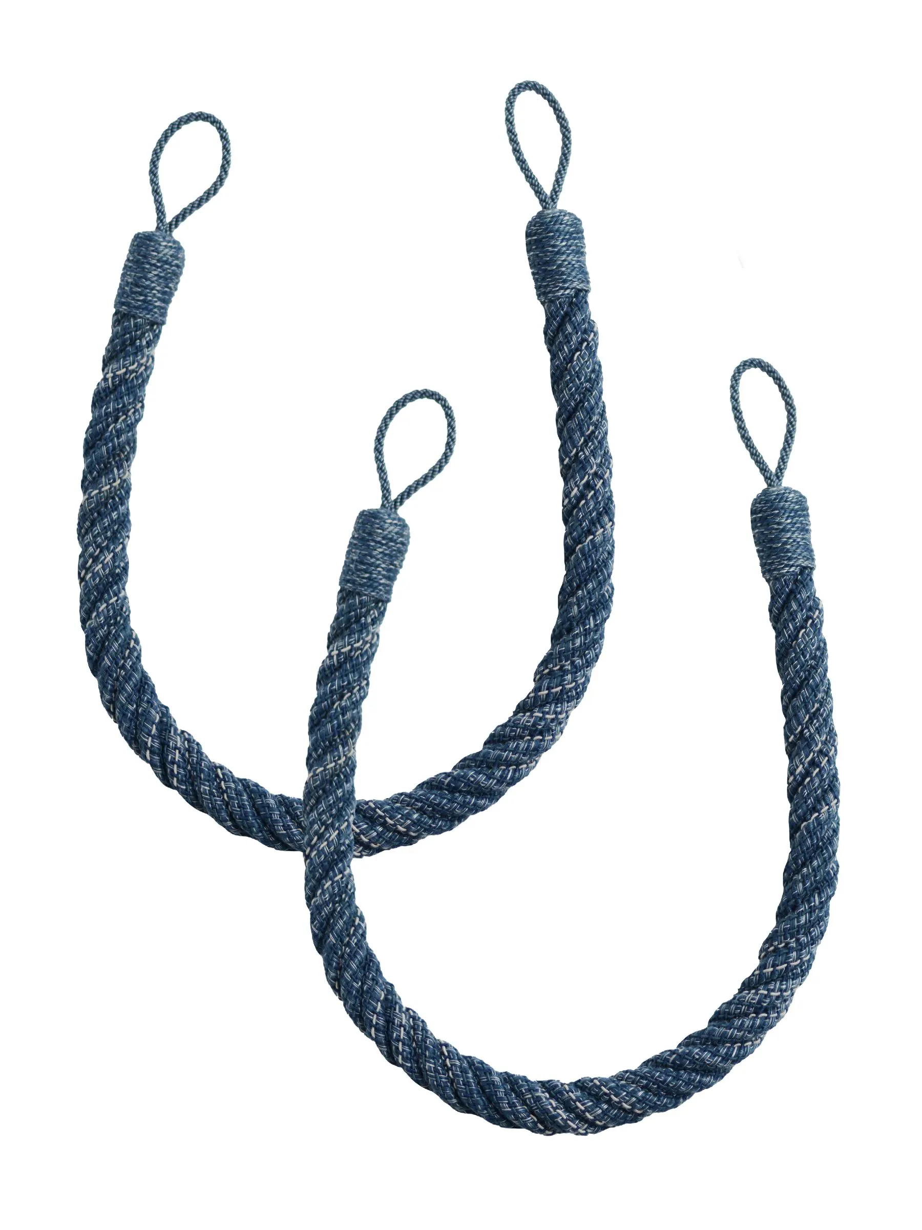 Laura Ashley Set of Two Felton Rope Tie Backs