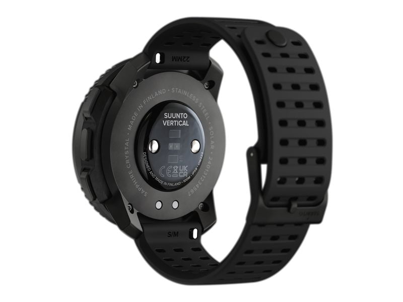 SUUNTO Sportuhr Vertical Solar All Black Smartwatch