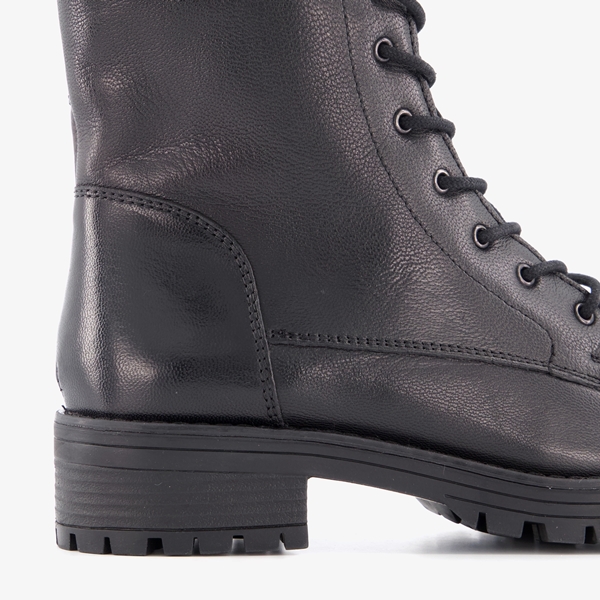 TwoDay leren dames veterboots