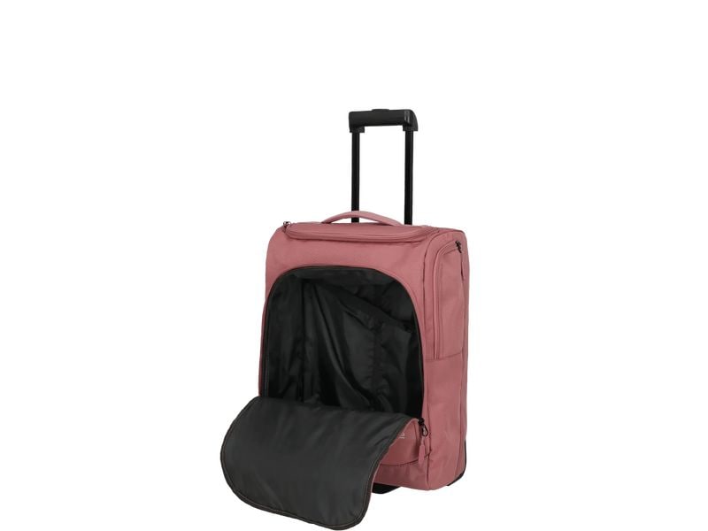 travelite Kick Off Rollenreisetasche S Rosa Reisekoffer