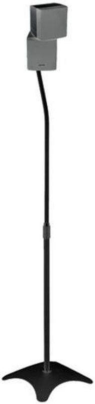 Multibrackets - Luidspreker Statief Set - Zwart - Tot 4,5 kg - Hoogte Verstelbaar