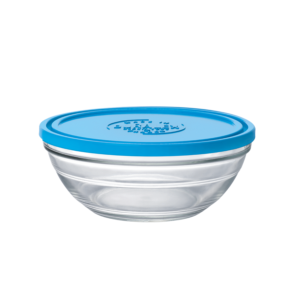 Freshbox - Boite de conservation transparente ronde  avec Couvercle