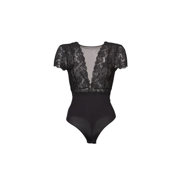 Pieces Bodies Pcsicca Preto L - 17095132-BLACK-NOOS-L