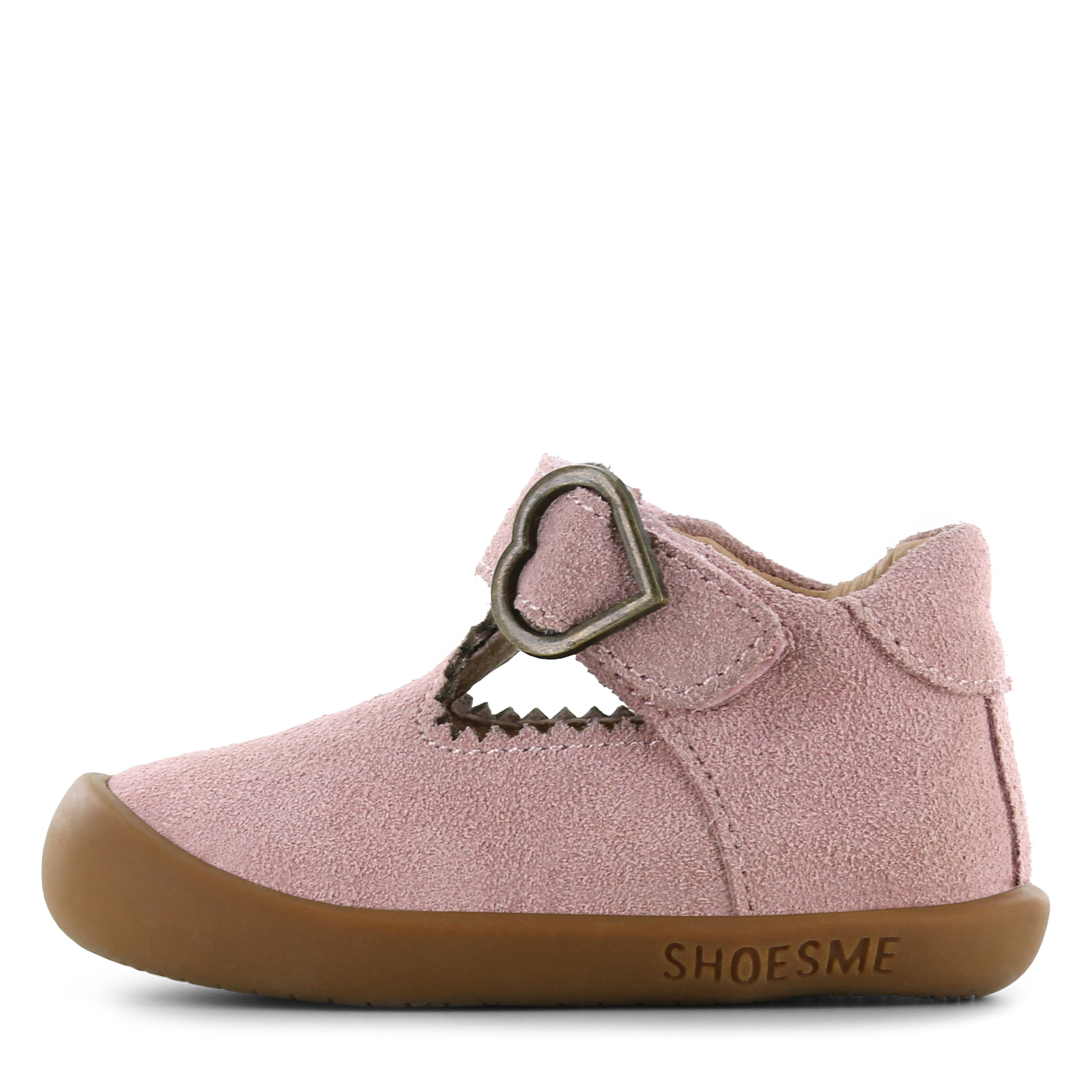Shoesme roze T-band schoentje Leer | Meisjes schoenen