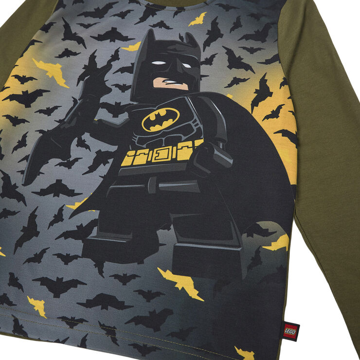 LEGO kidswear-LEGO børnetøj LWTANO 601 - T-SHIRT L/S Dark khaki