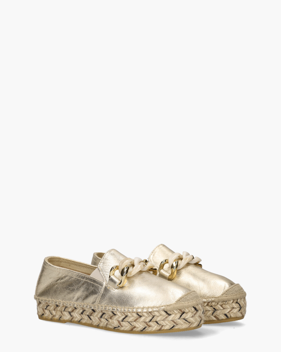 Viguera 2041 Goud Damesloafers