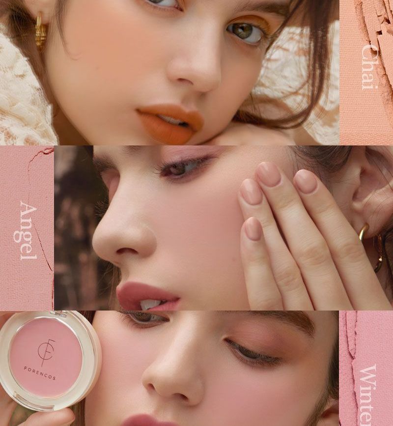 FORENCOS - Pure Blusher - 5 kleuren