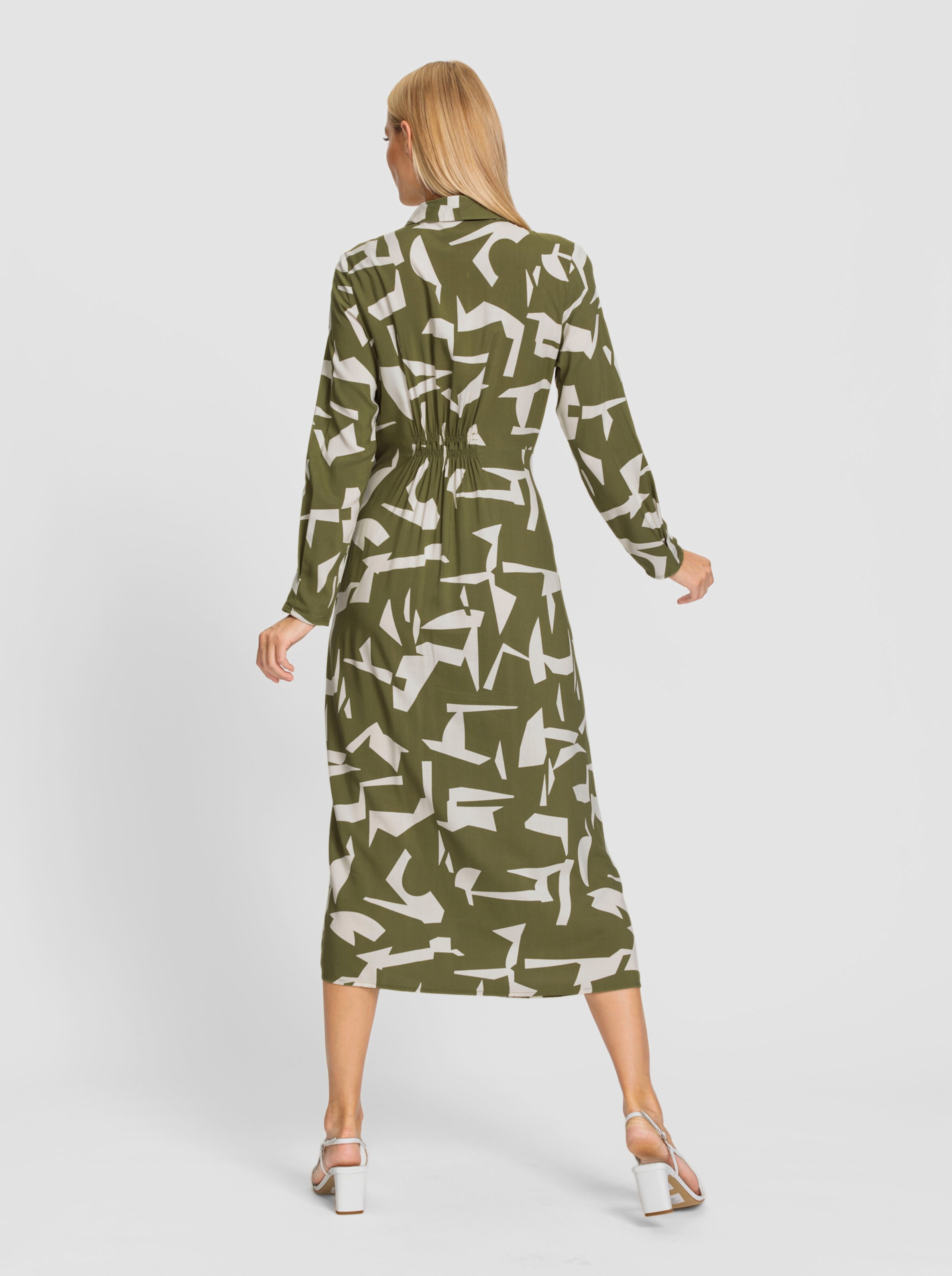 Druck-Kleid