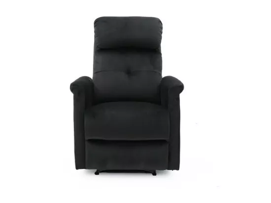 Fauteuil relaxation relevable manuellement VENISE coloris noir