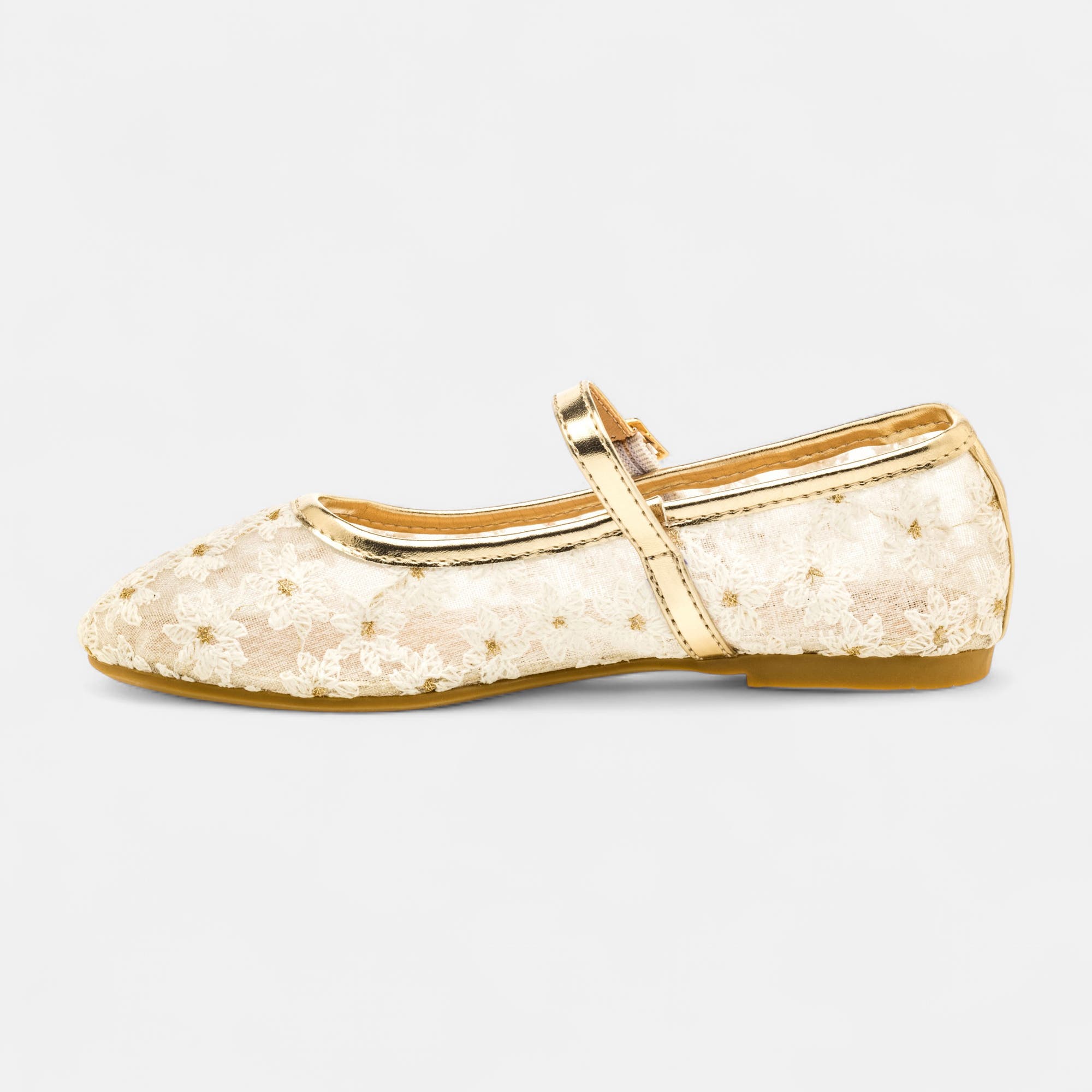 Ballerines Fille blanc