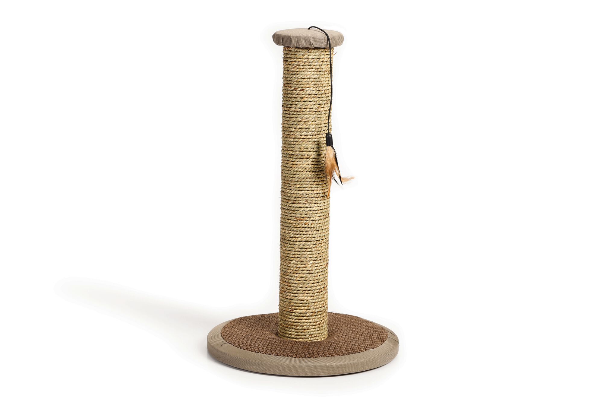 Beeztees Rofra - Krabpaal - Groen Beige - 10x30x10 cm