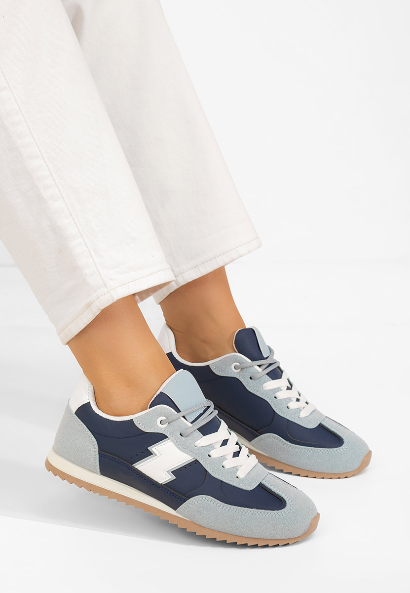 Baskets pour femme bleus Marivane
