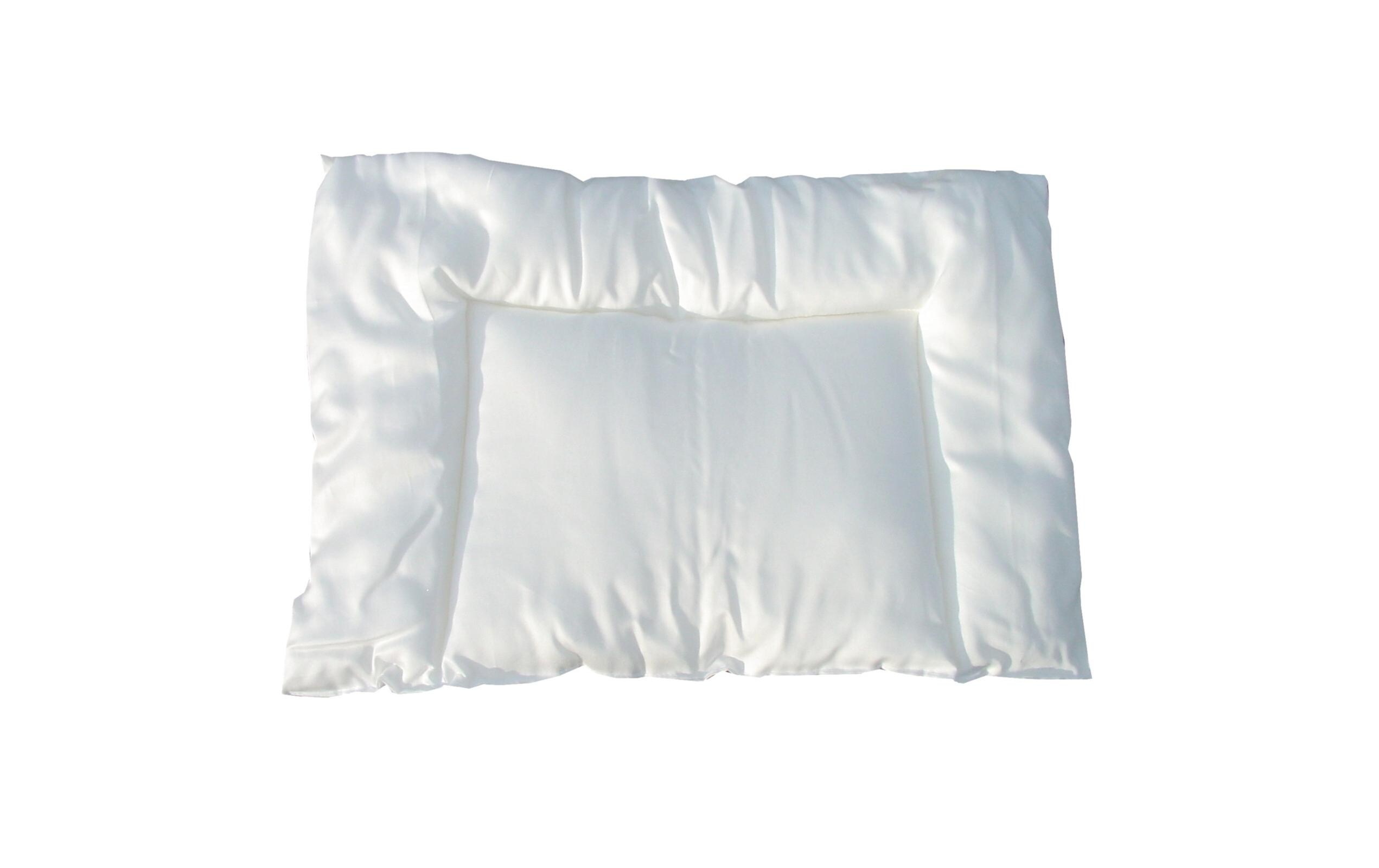 Kissen Lyocell 35 x 40 cmBaby Flachkissen mit U-Steppung für Kleinkinder