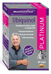 MannaVital Ubiquinol Platinum Capsules 60CP