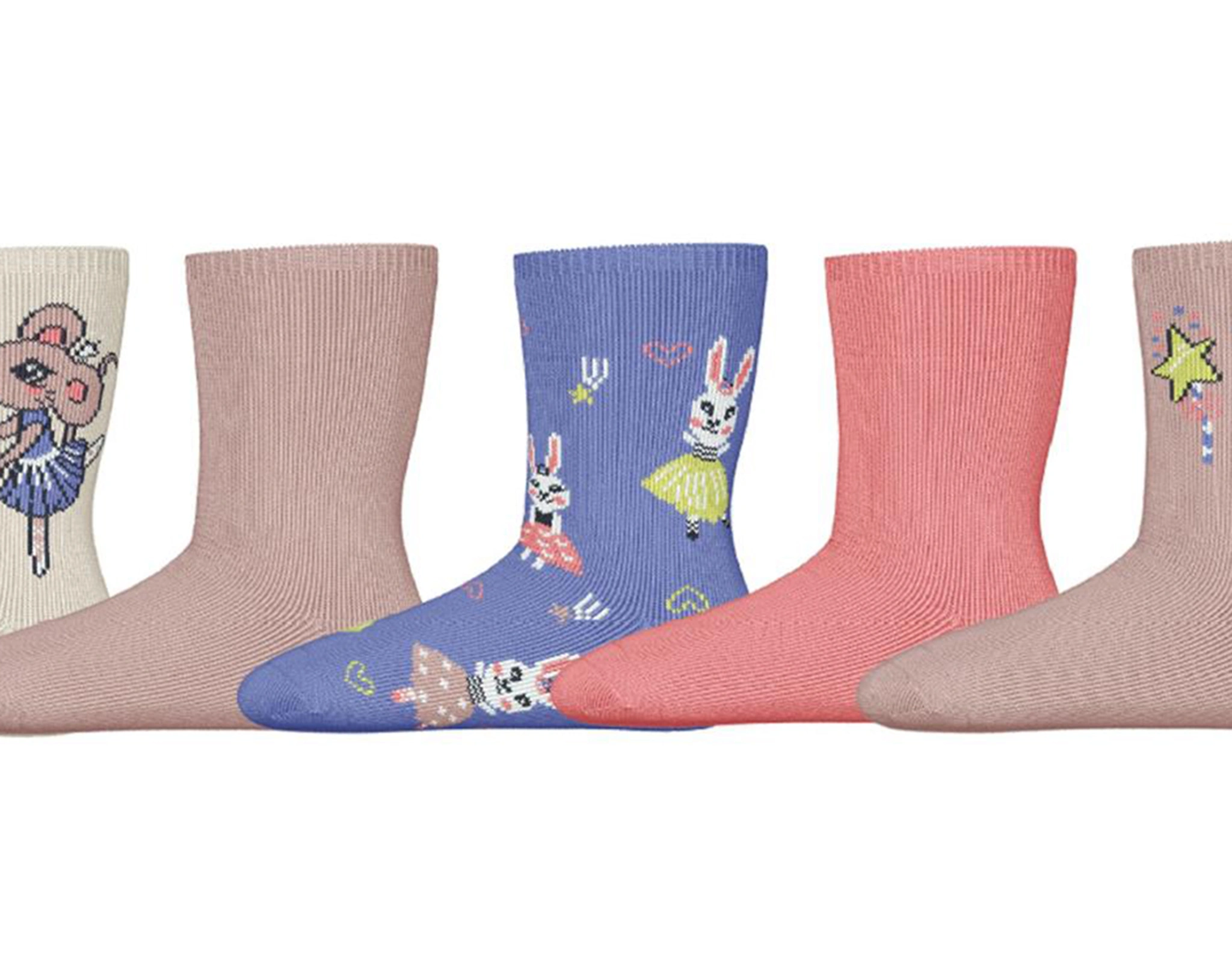 Socken NMFVINNI MAGIC 5er Pack in bunt